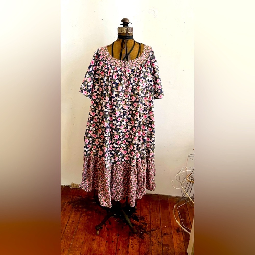 Vintage prairie style muumuu